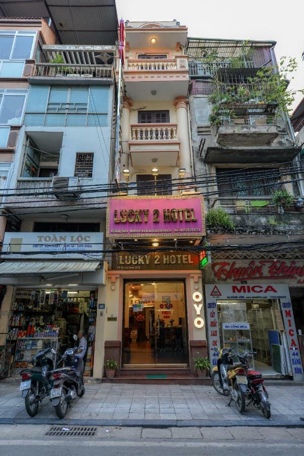 Lucky 2 Hotel & Travel Hanoi Exterior foto